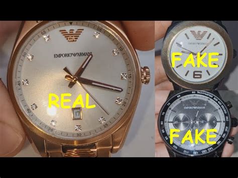 emporio armani ar5890 fake vs original|Armani watch serial number lookup.